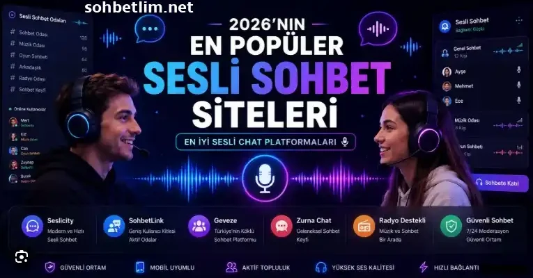 Sesli ve Görüntülü Sohbet Odaları